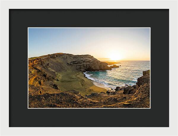 Papakolea Beach Sunset