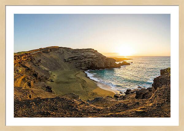 Papakolea Beach Sunset