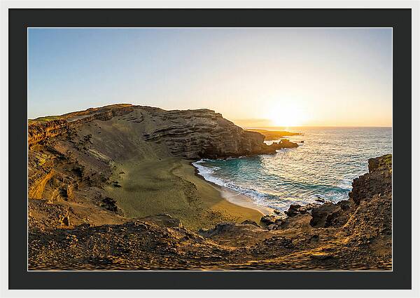 Papakolea Beach Sunset