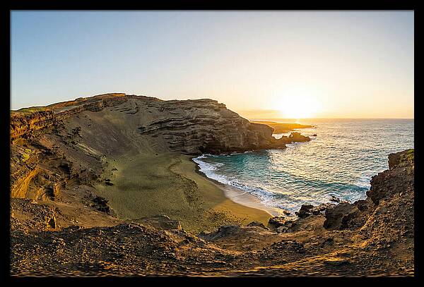 Papakolea Beach Sunset