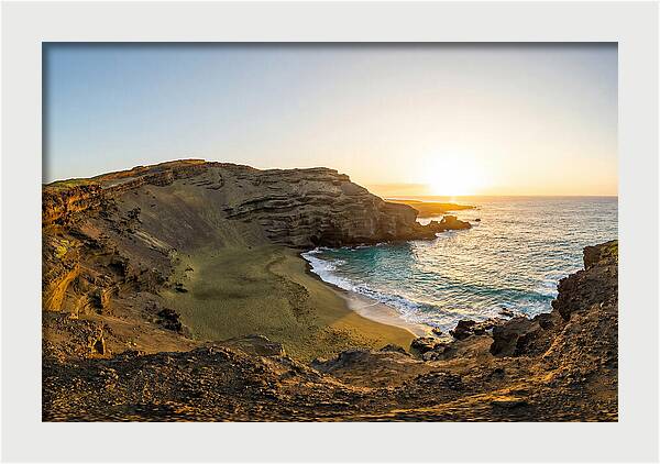 Papakolea Beach Sunset