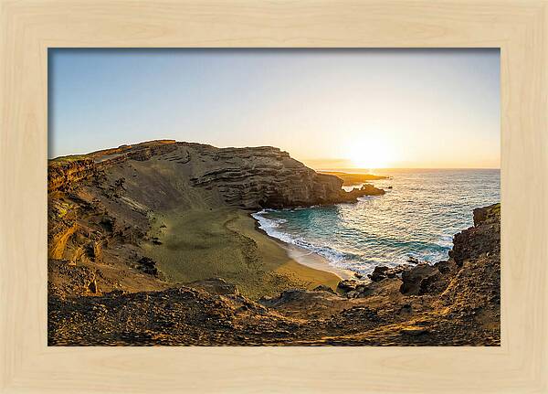Papakolea Beach Sunset