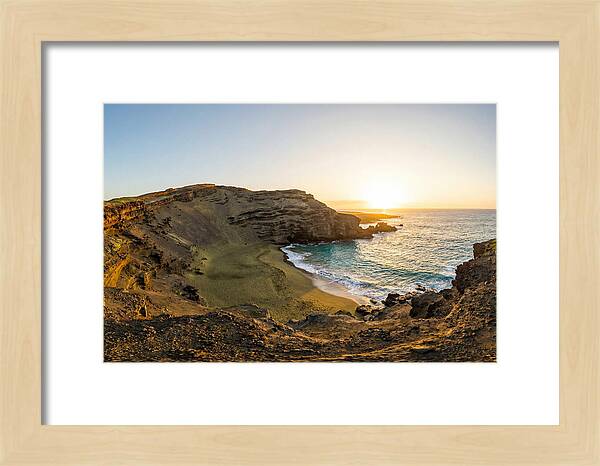 Papakolea Beach Sunset