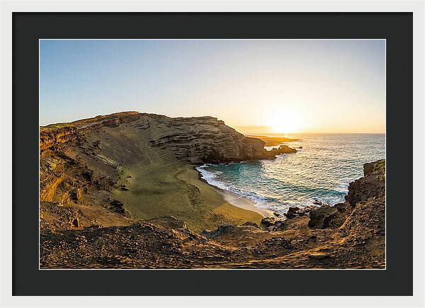 Papakolea Beach Sunset