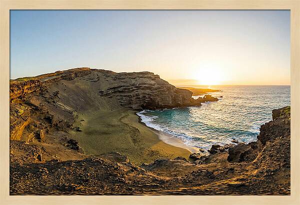Papakolea Beach Sunset