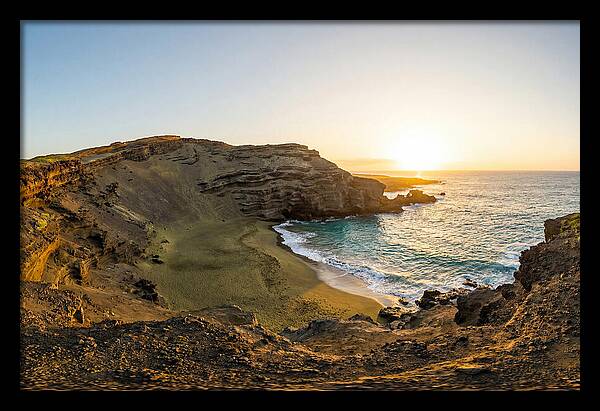 Papakolea Beach Sunset