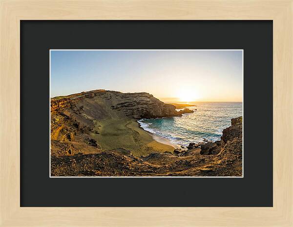 Papakolea Beach Sunset