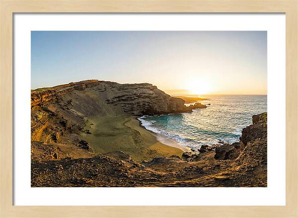 Papakolea Beach Sunset