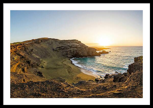 Papakolea Beach Sunset