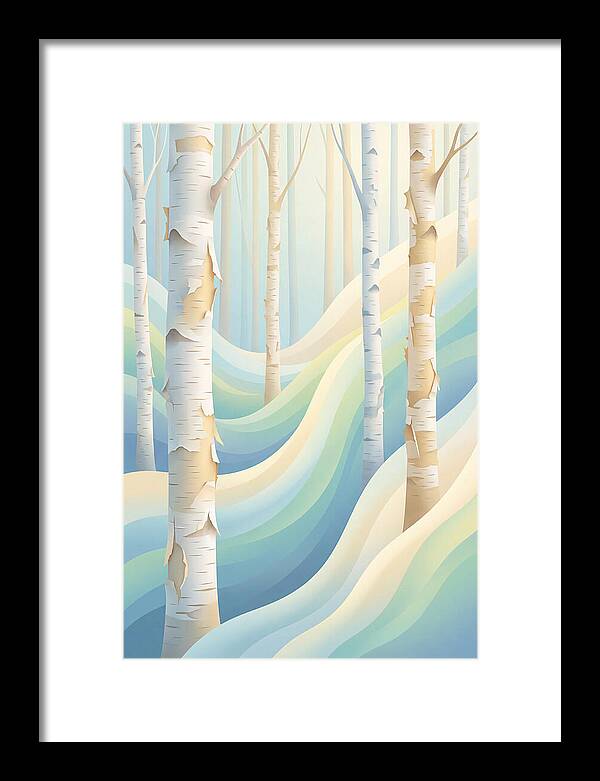 Paper Bark Birch Serenity