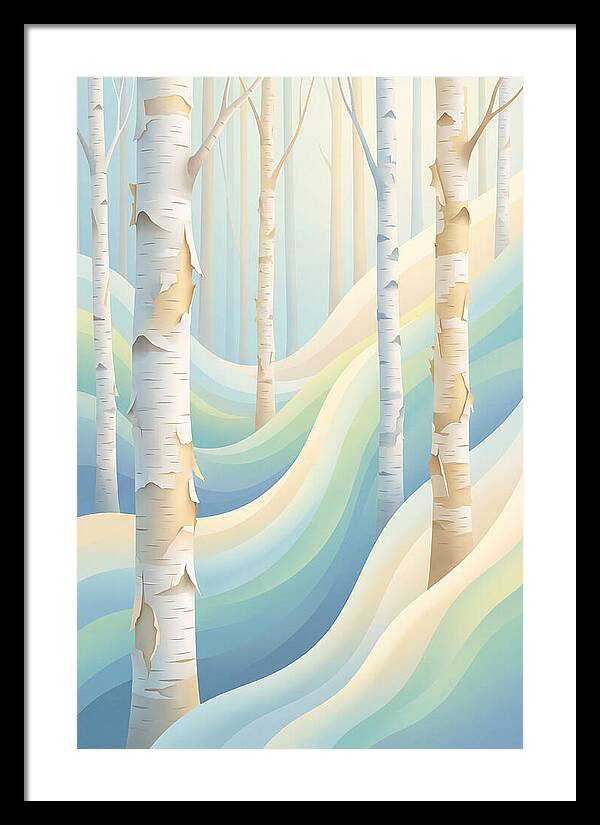 Paper Bark Birch Serenity