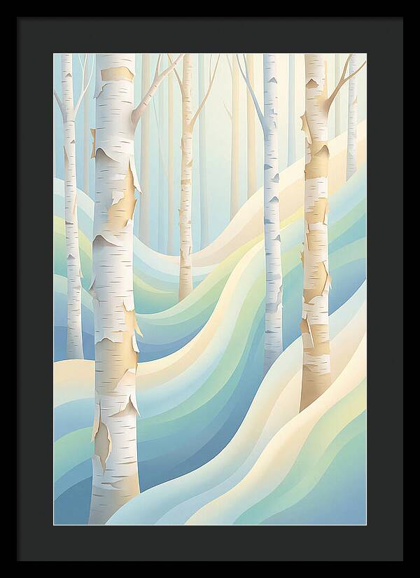 Paper Bark Birch Serenity
