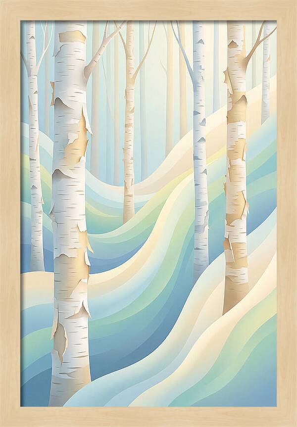 Paper Bark Birch Serenity