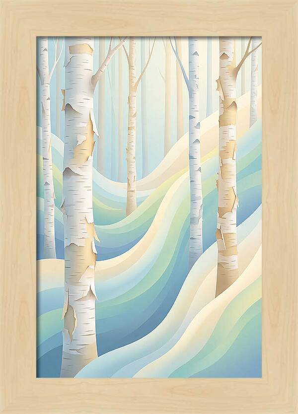 Paper Bark Birch Serenity