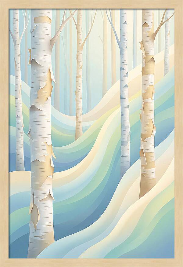 Paper Bark Birch Serenity
