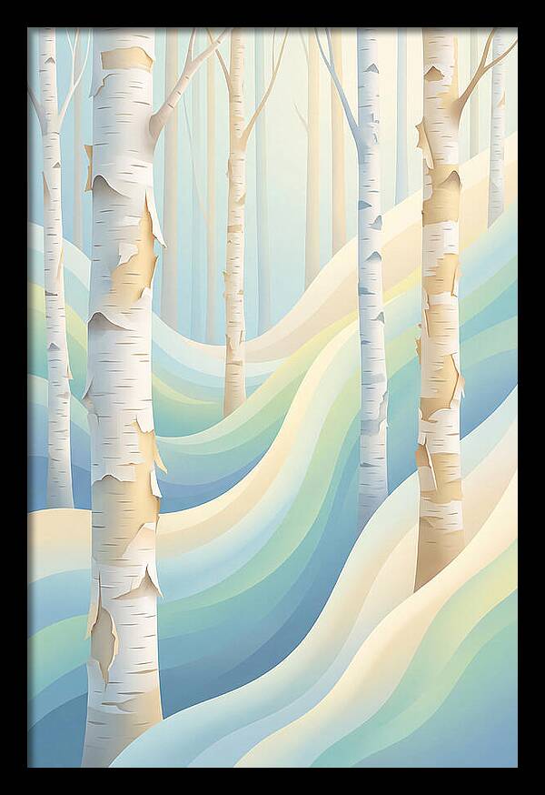 Paper Bark Birch Serenity