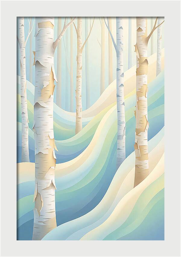 Paper Bark Birch Serenity