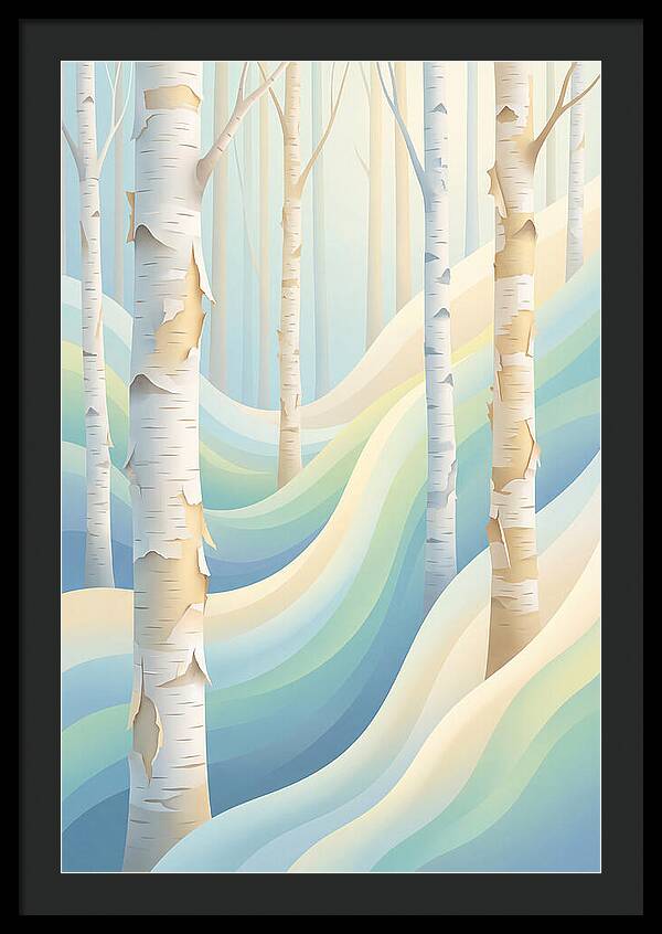 Paper Bark Birch Serenity