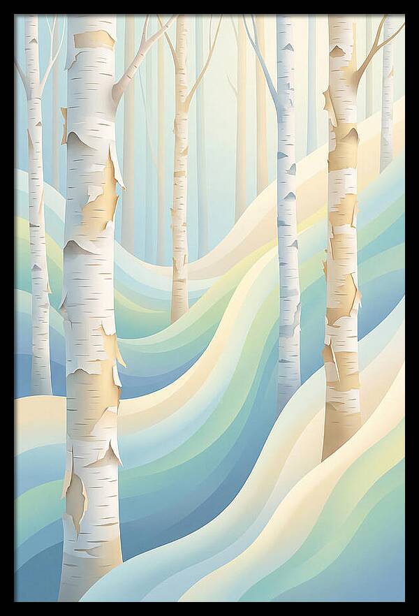 Paper Bark Birch Serenity