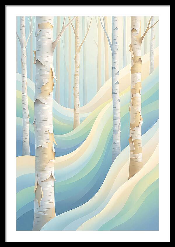 Paper Bark Birch Serenity