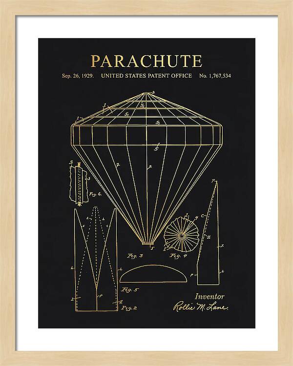Parachute Gold Patent Us1767534
