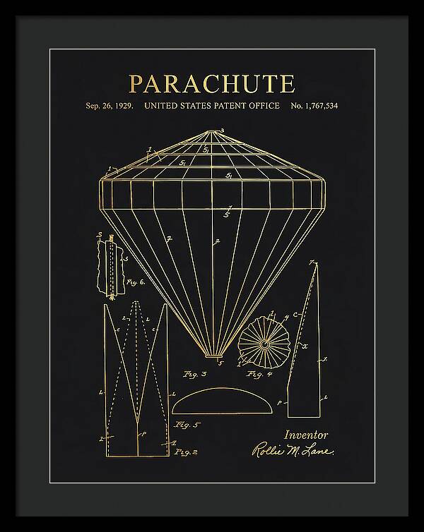 Parachute Gold Patent Us1767534