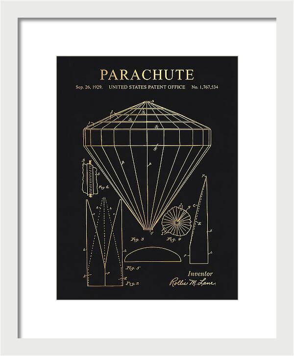Parachute Gold Patent Us1767534