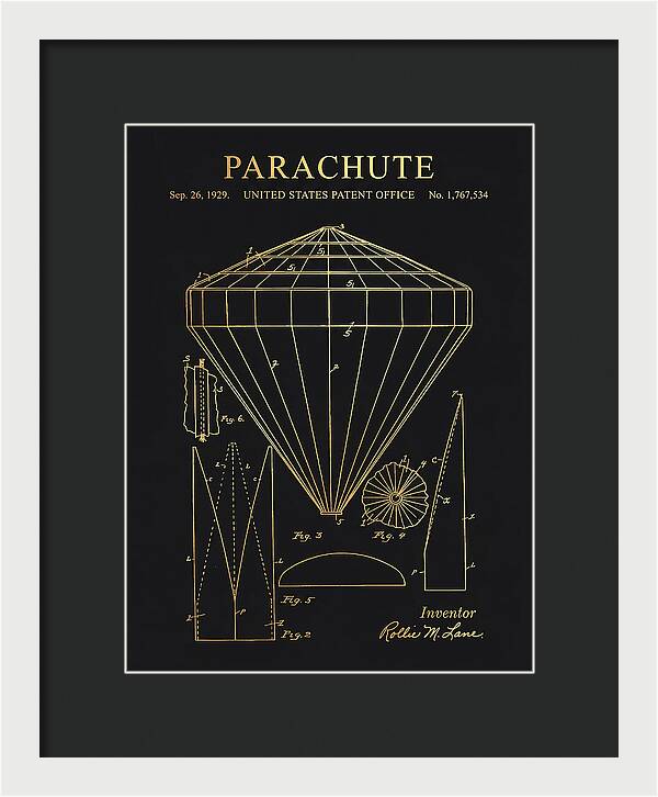 Parachute Gold Patent Us1767534