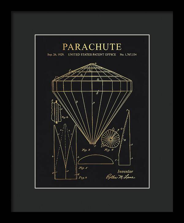 Parachute Gold Patent Us1767534