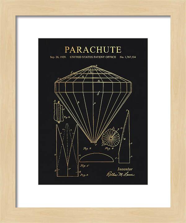 Parachute Gold Patent Us1767534
