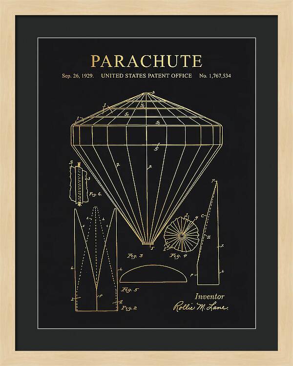 Parachute Gold Patent Us1767534
