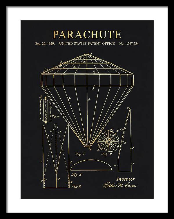 Parachute Gold Patent Us1767534