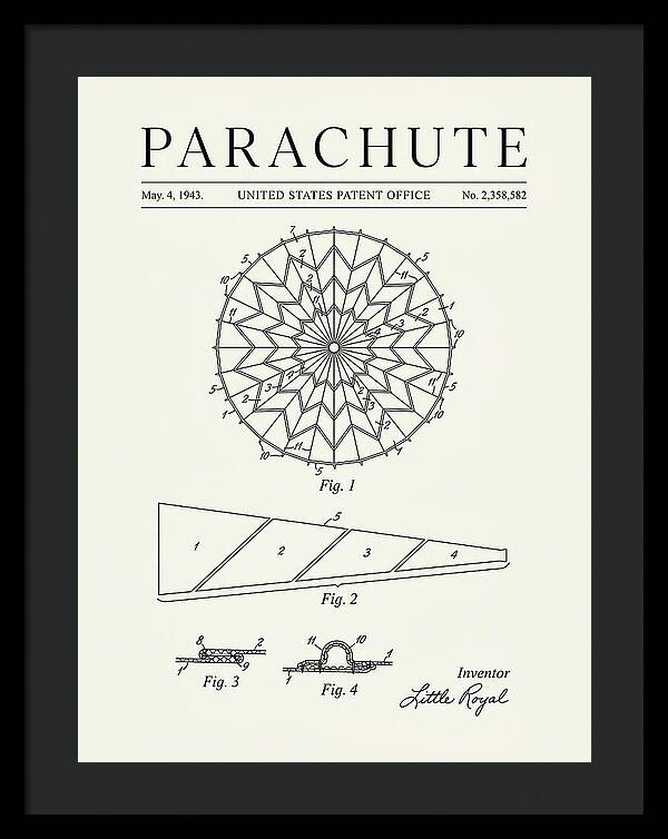 Parachute Minimalist Patent Us2358582