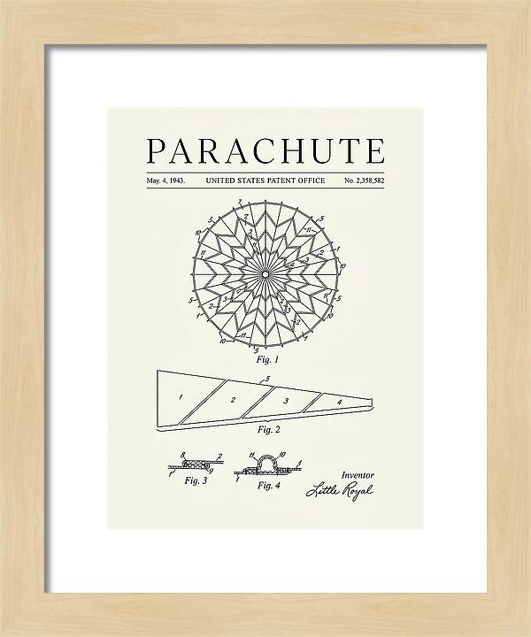 Parachute Minimalist Patent Us2358582