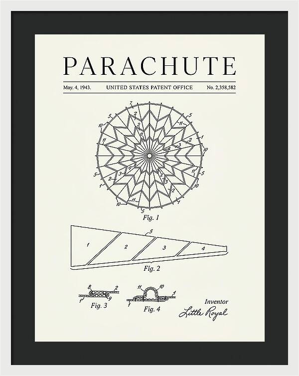 Parachute Minimalist Patent Us2358582