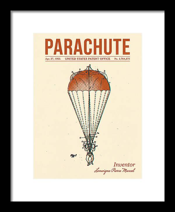 Parachute Retro Patent Us2764375