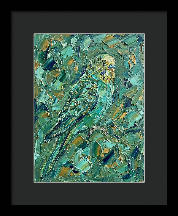 Parakeet Among Greenery