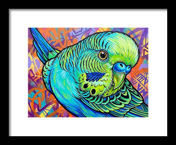 Parakeet Pop Art