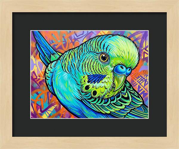 Parakeet Pop Art
