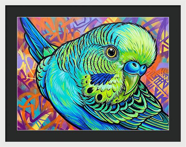 Parakeet Pop Art