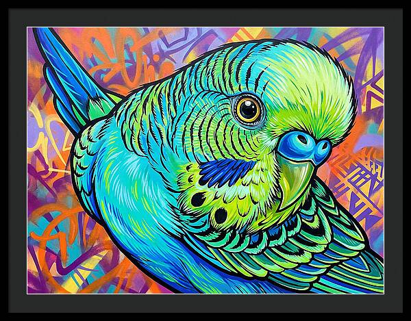 Parakeet Pop Art