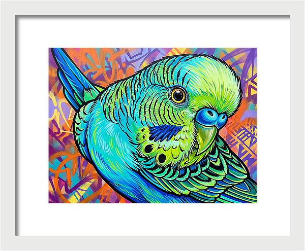 Parakeet Pop Art