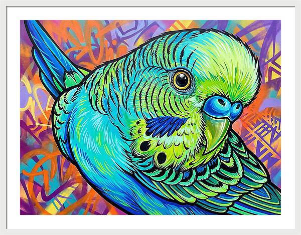 Parakeet Pop Art