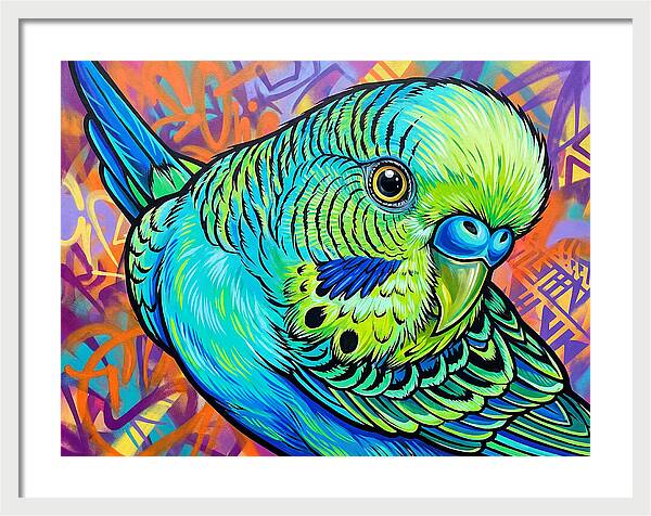 Parakeet Pop Art