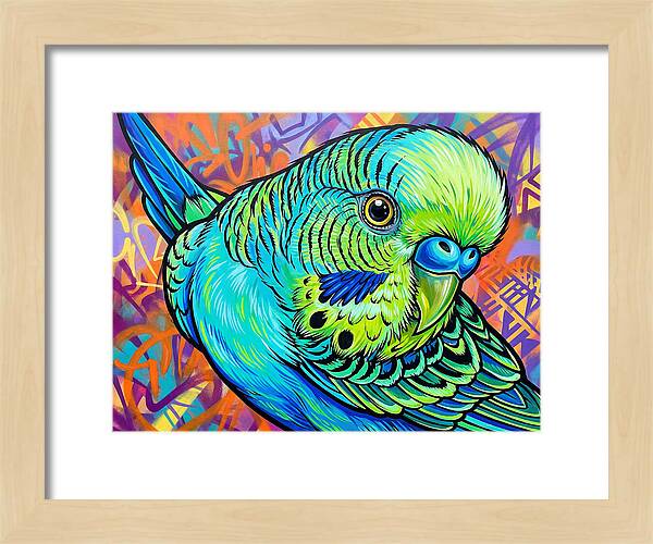 Parakeet Pop Art