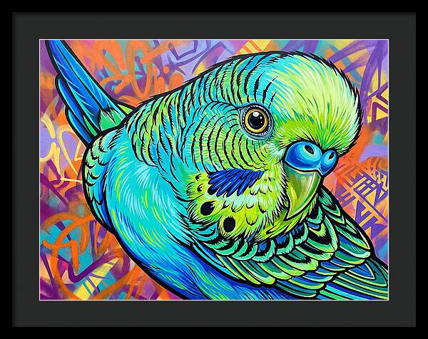 Parakeet Pop Art