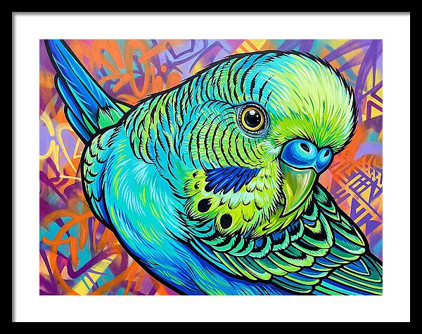 Parakeet Pop Art