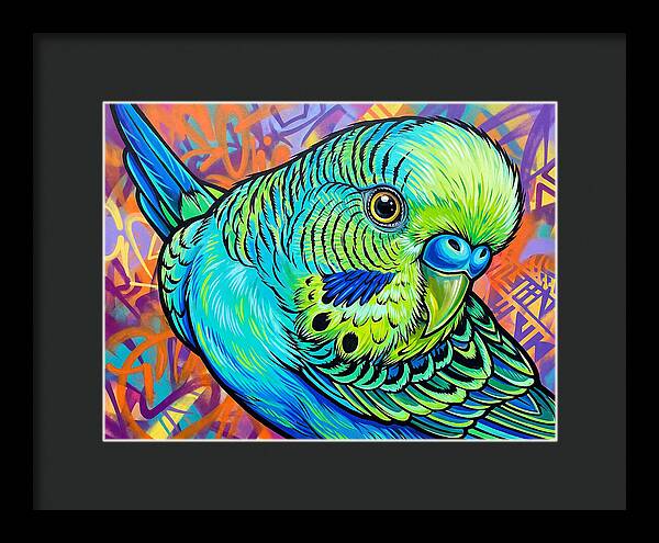 Parakeet Pop Art