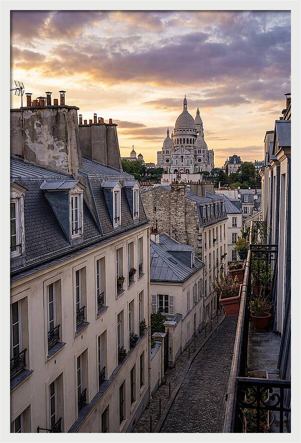 Paris Montmartre Rooftops