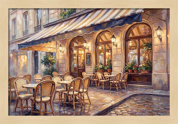 Parisian Caf Charm